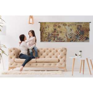 Chevaliers Belgian Tapestry Wall Hanging
