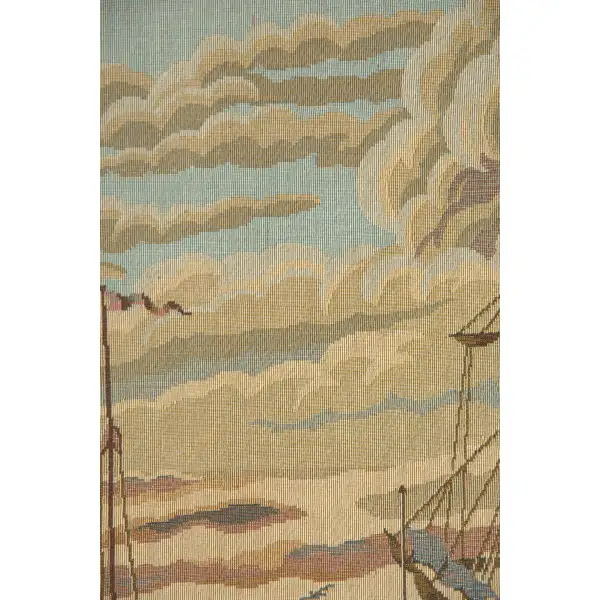 The Galleon Italian Tapestry Coastal Dwelling Tapestries