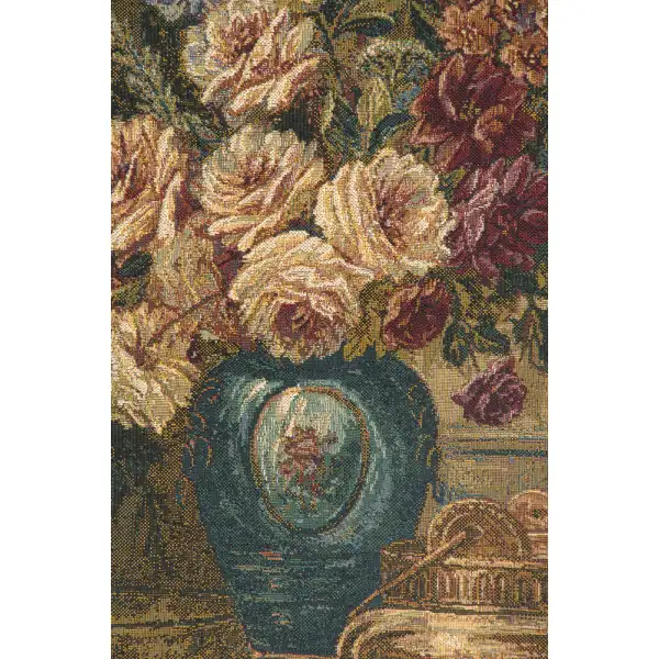 Floral Setting Italian Tapestry Modern Floral Tapestries