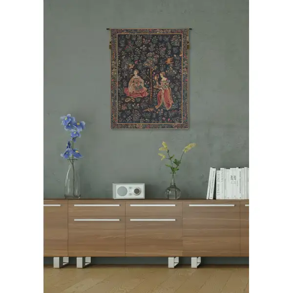 Seignorial scene Belgian Tapestry Wall Hanging Medieval Tapestries