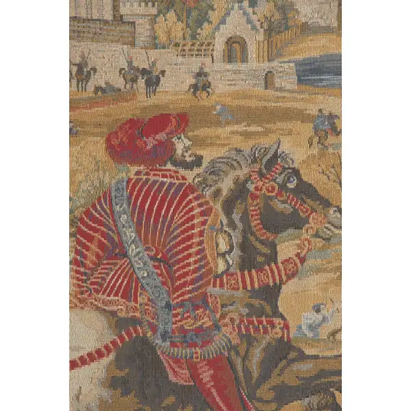 Maximilien Belgian Tapestry Wall Hanging Renaissance Tapestries