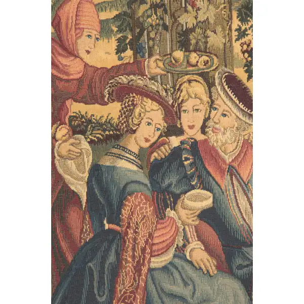 The Month of October Belgian Tapestry Wall Hanging Renaissance Tapestries
