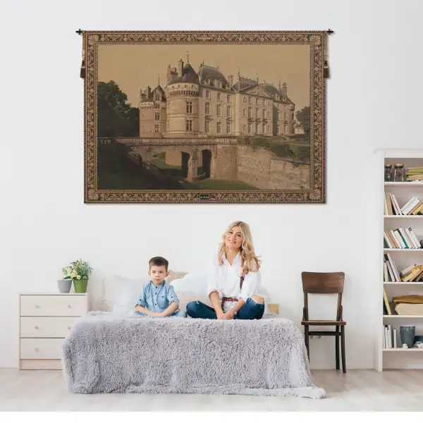 Le Lude Castle large tapestries