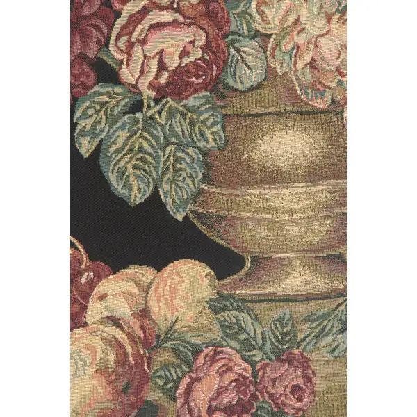 Vase on Black Mini wall art tapestries