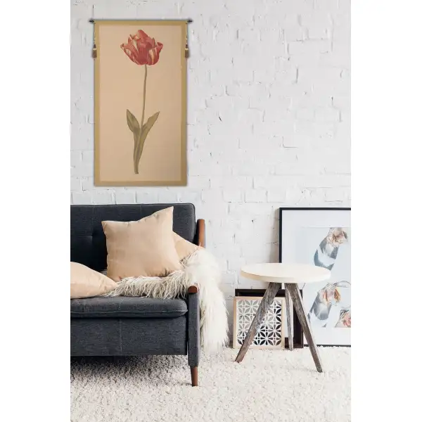 Redoute Tulip large tapestries