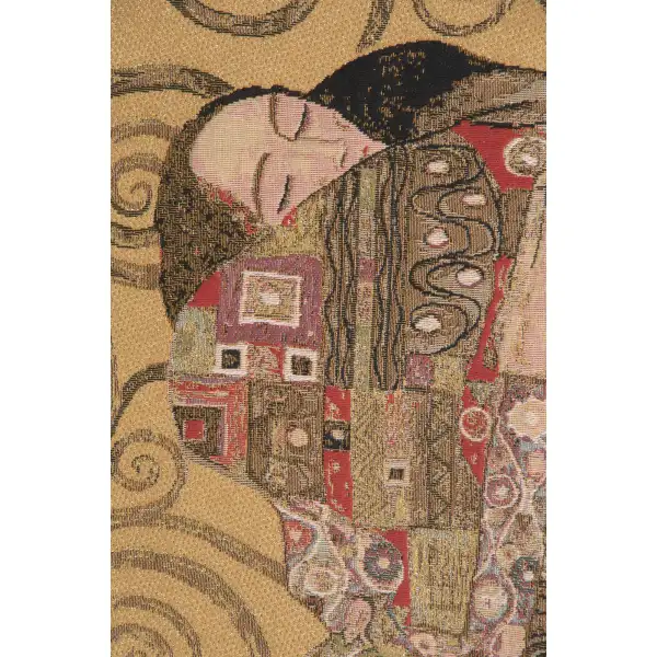 Accomplissement by Klimt II Belgian Tapestry Wall Hanging Romance & Myth Tapestries