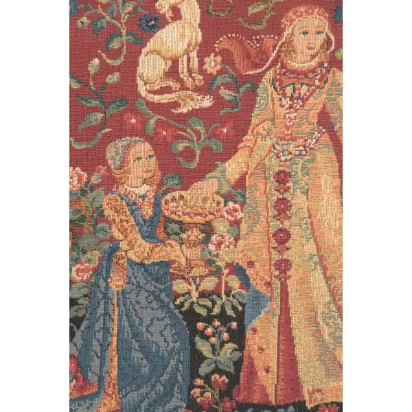 Taste Le Gout Belgian Tapestry Wall Hanging The Lady and the Unicorn Tapestries