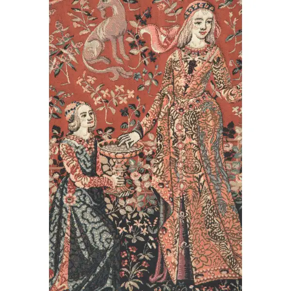 Taste Belgian Tapestry Wall Hanging The Lady and the Unicorn Tapestries