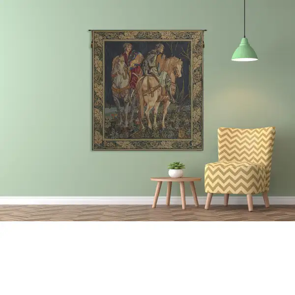 Les Chevaliers French Tapestry William Morris Tapestries