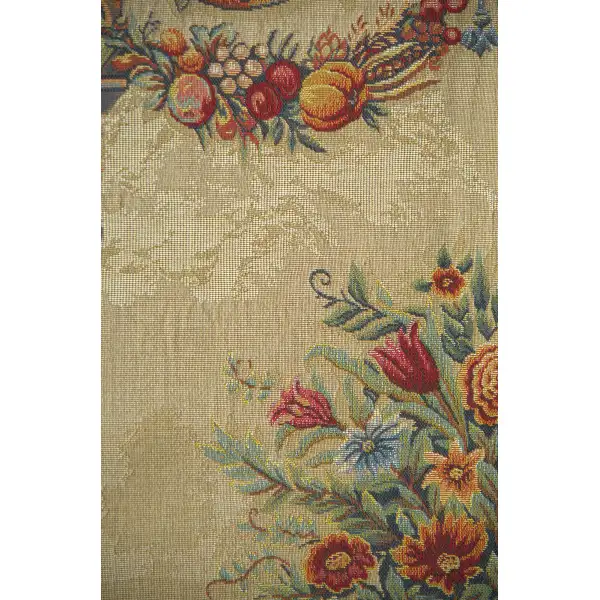 Jardin Beusmesnil French Tapestry Floral Bouquet Tapestries