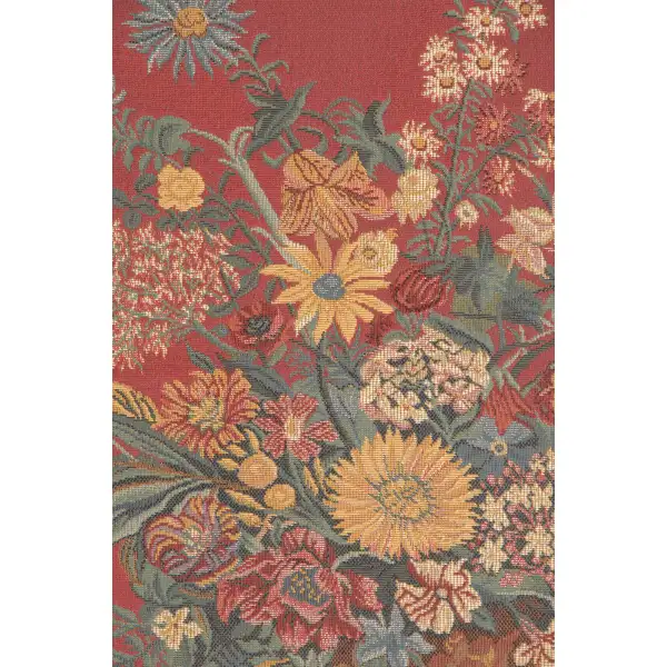 Vaux le Vicomete In November French Tapestry Floral Bouquet Tapestries