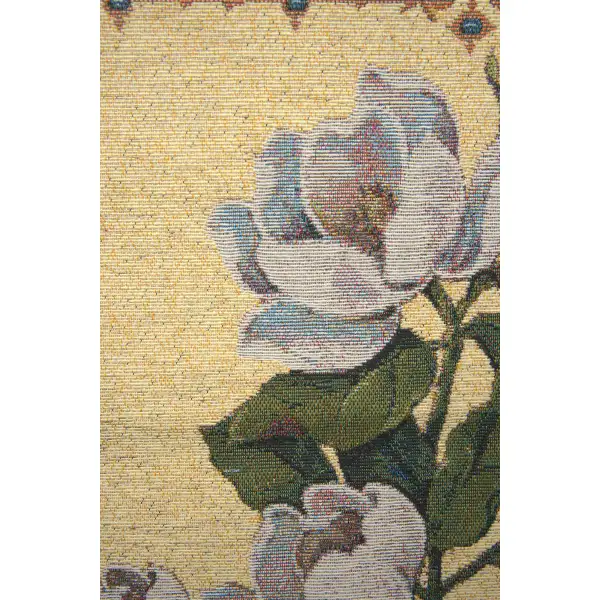 Spring Magnolias I Fine Art Tapestry Floral & Still Life Tapestries