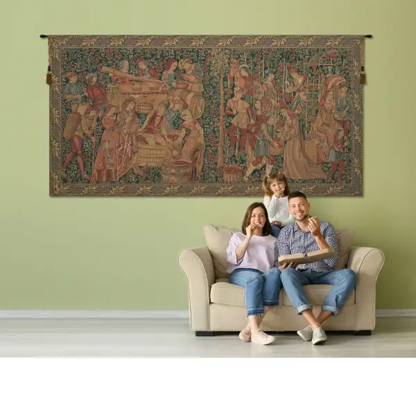 Vendage large tapestries