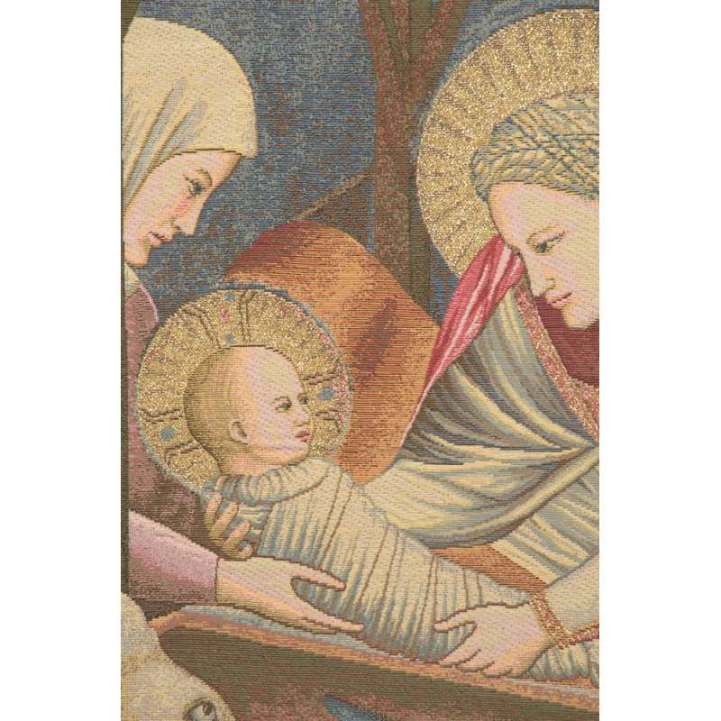 Nativity Giotto Italian Tapestry Wall Hanging