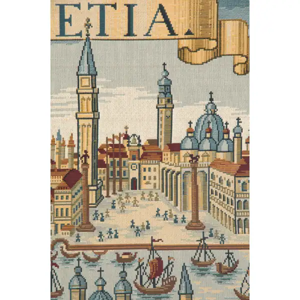 Venice Ancient Map Italian Tapestry Map Tapestries
