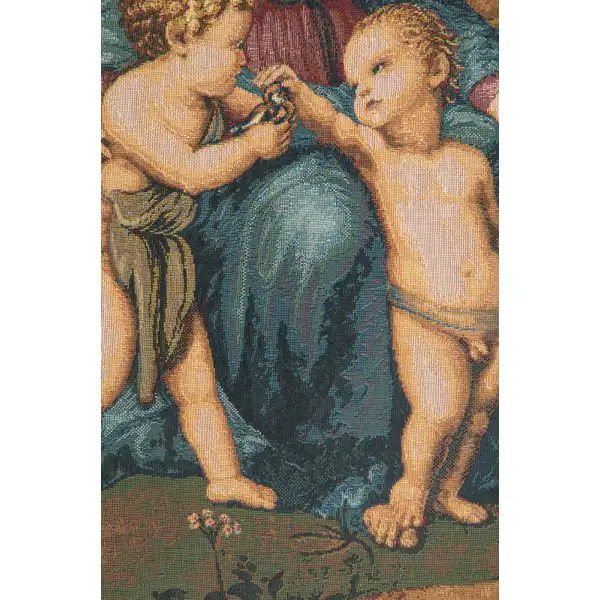 Madonna del Cardellino II wall art european tapestries