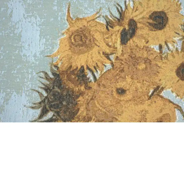 Sunflowers by Van Gogh tapestry pillows