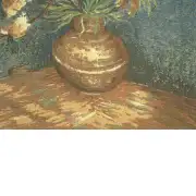 Lilies by Van Gogh Cushion | Close Up 4