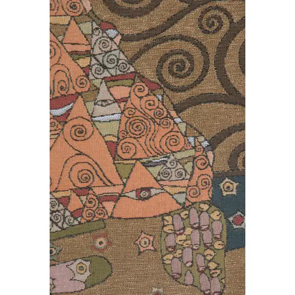 L'Attente Klimt a Gauche Or wall art european tapestries