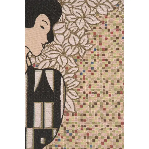 Klimt Silhouettes French Wall Tapestry Art Nouveau Tapestries