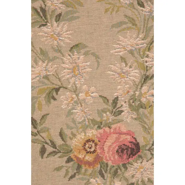 Charlotte Home Furnishing Inc. France Table Runner - 14 in. x 71 in. | Aubusson Light I Large French Table Mat