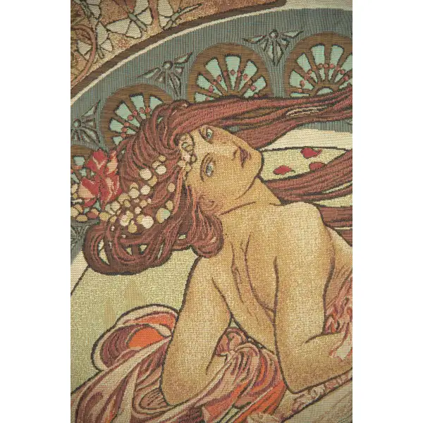 Dance by Mucha French Tapestry Art Nouveau Tapestries