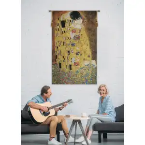 The Kiss Flanders Belgian Wall Tapestry