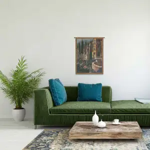 Morning Reflections Mini Belgian Wall Tapestry