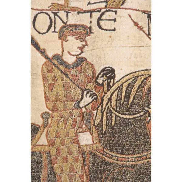 Bayeux Mont St Michael Belgian Tapestry Wall Hanging Bayeux Tapestries