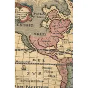 Chenille Globe European Tapestries - 54 in. x 35 in. Cotton/Polyester/Viscose by Charlotte Home Furnishings | Close Up 1