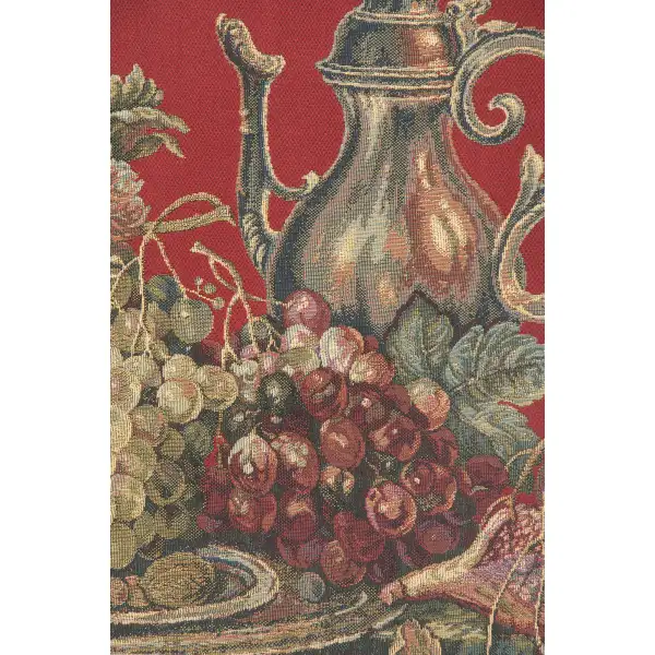 Apparence Still Even Rood European Tapestries Modern Floral Tapestries