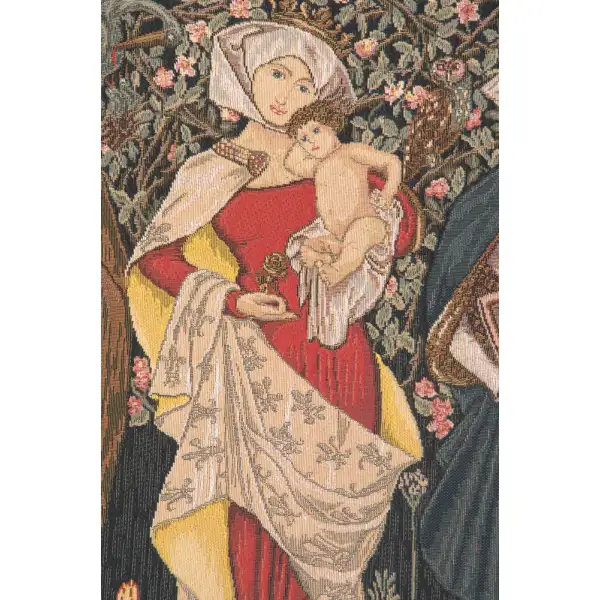 Women's Worth Belgian Tapestry Wall Hanging Pre-Raphaelite Tapestries