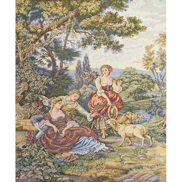 Pastorella Italian Tapestry Classical & Pastoral Tapestries