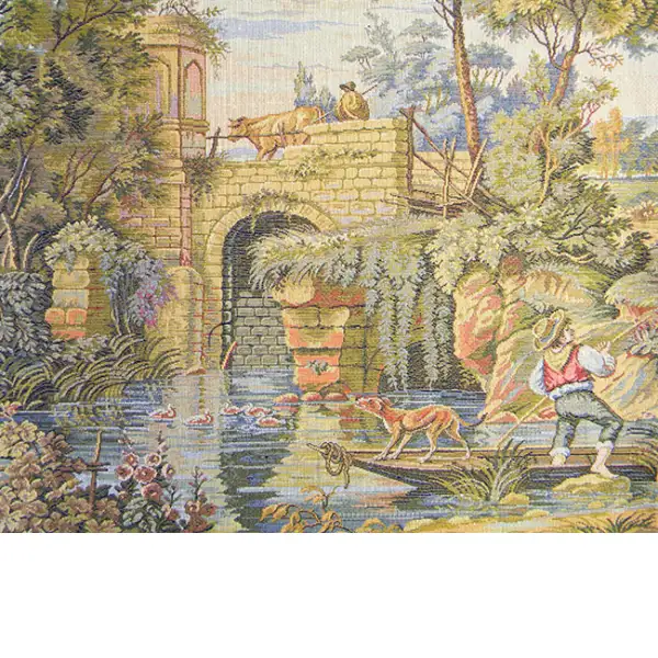 Ponte Old Bridge Italian Tapestry Classical & Pastoral Tapestries