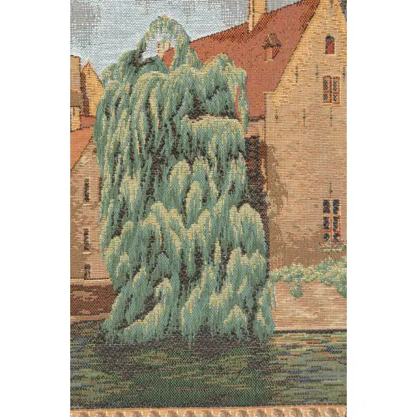 Brugges Riverside French Wall Tapestry City & Country Tapestries