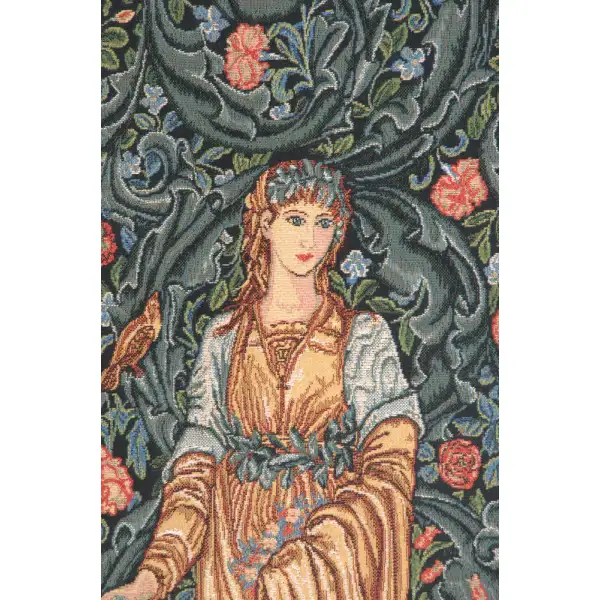 Flora I Belgian Tapestry Wall Hanging Edward Burne-Jones Tapestries