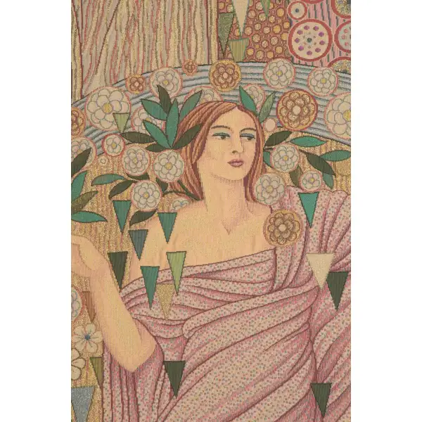 Primavera Vertical Italian Tapestry Masters of Fine Art Tapestries