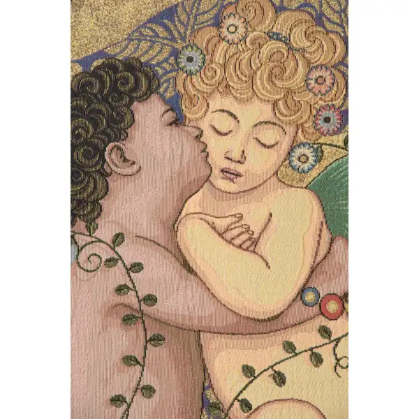 The First Kiss Italian Tapestry Masters of Fine Art Tapestries