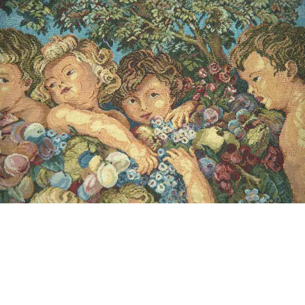 Les Amours French Tapestry Angel Tapestries