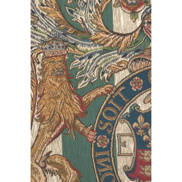 Royal Arms of England Belgian tapestries