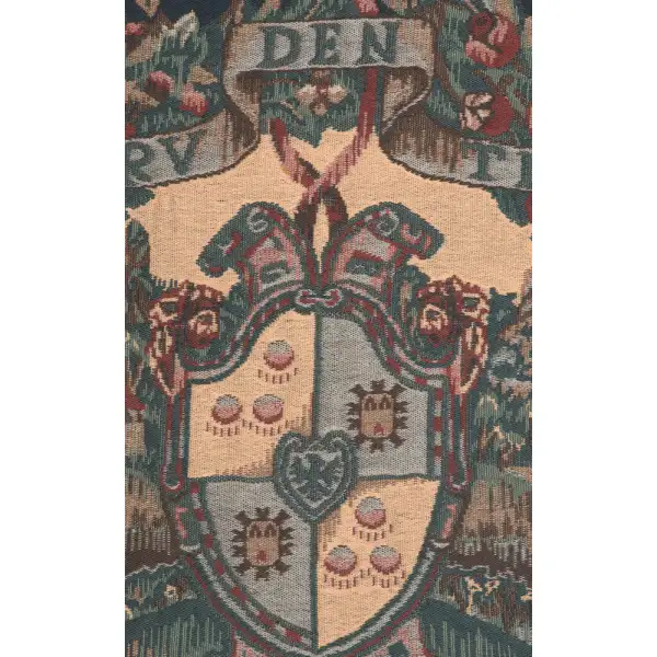 Fato Prudentia Minor Belgian Tapestry Wall Hanging Crest & Coat of Arm Tapestries