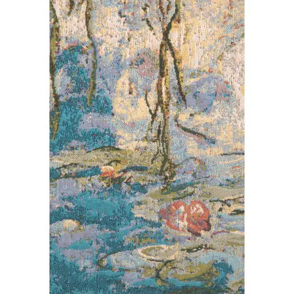 Water Lilies Les Nympheas Belgian Tapestry Wall Hanging Landscape & Lake Tapestries