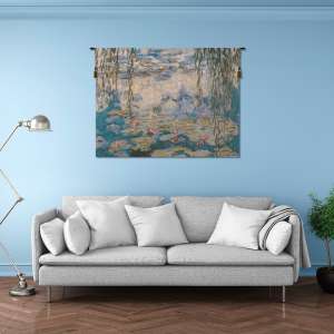 Water Lilies Les Nympheas European Tapestry