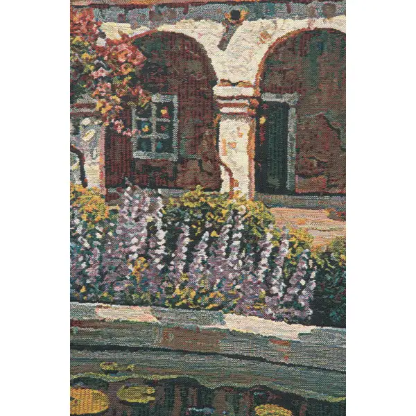 Mission Reflection Belgian Tapestry Wall Hanging Italian Scenery Tapestries
