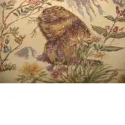 Marmottes French Couch Pillow Cushion | Close Up 2