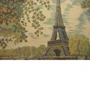 Tour Eiffel French Couch Pillow Cushion | Close Up 2