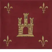 Sainte Chapelle French Couch Pillow Cushion | Close Up 1