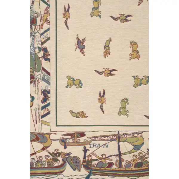 The Bayeux Belgian Tapestry Throw