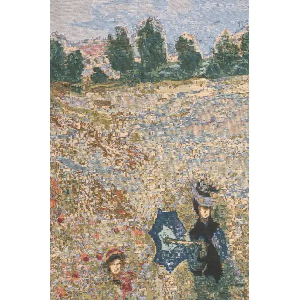 Monet's Coquelicots Belgian Tapestry Throw