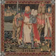 Legendary King Arthur Belgian Cushion Cover - 18 in. x 18 in. Cotton by Charlotte Home Furnishings | Close Up 1